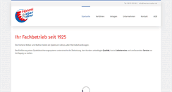 Desktop Screenshot of haerterei-weber.de