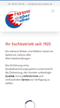 Mobile Screenshot of haerterei-weber.de